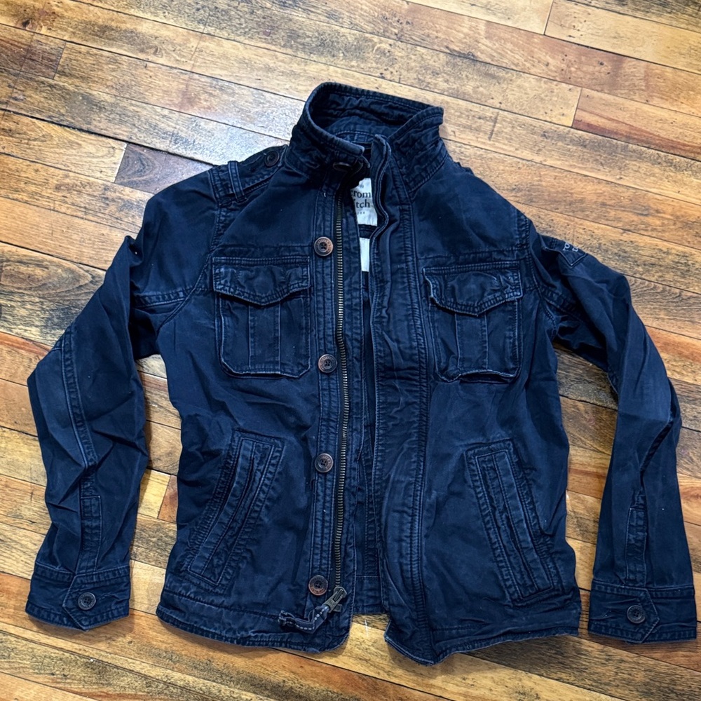 Abercrombie & Fitch Navy Jacket